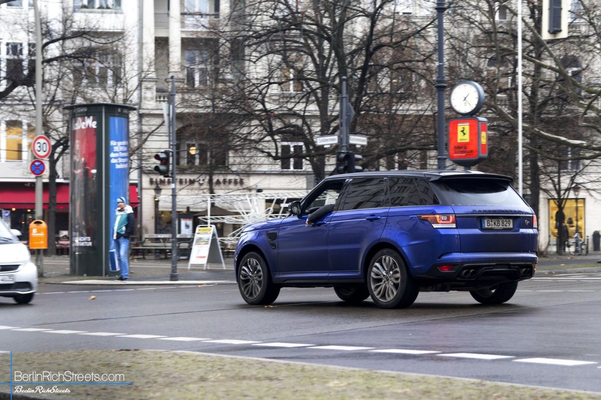 Land Rover Range Rover Sport SVR spotted in Berlin — BerlinRichStreets